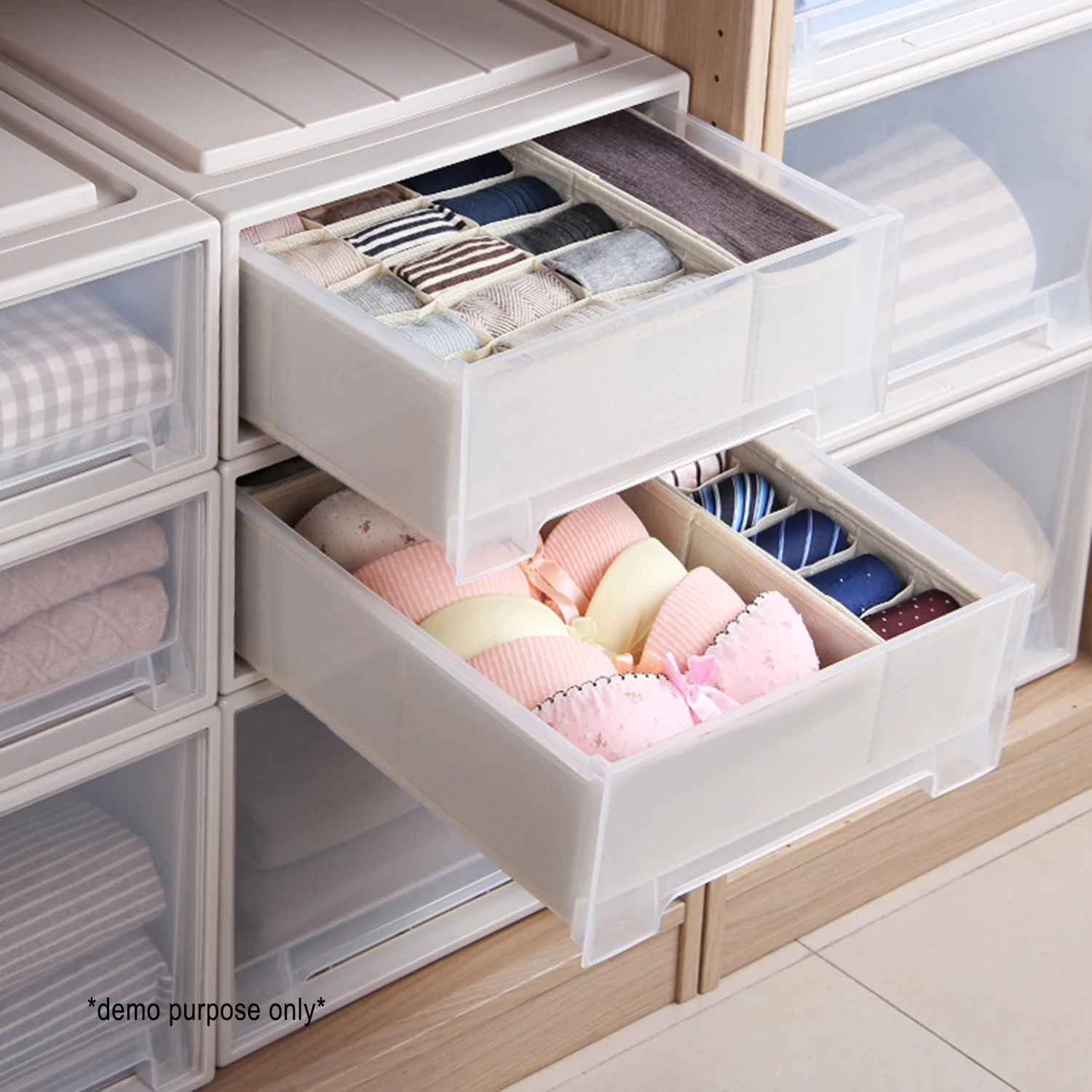 4 упаковки органайзер для одежды носков галстуков | Дом и сад