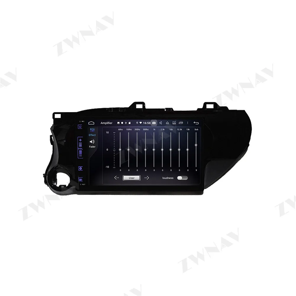 PX6 4 Гб + 64 ГБ Android 10 0 автомобильный мультимедийный плеер для Toyota Hilux 2016 2018 GPS Navi