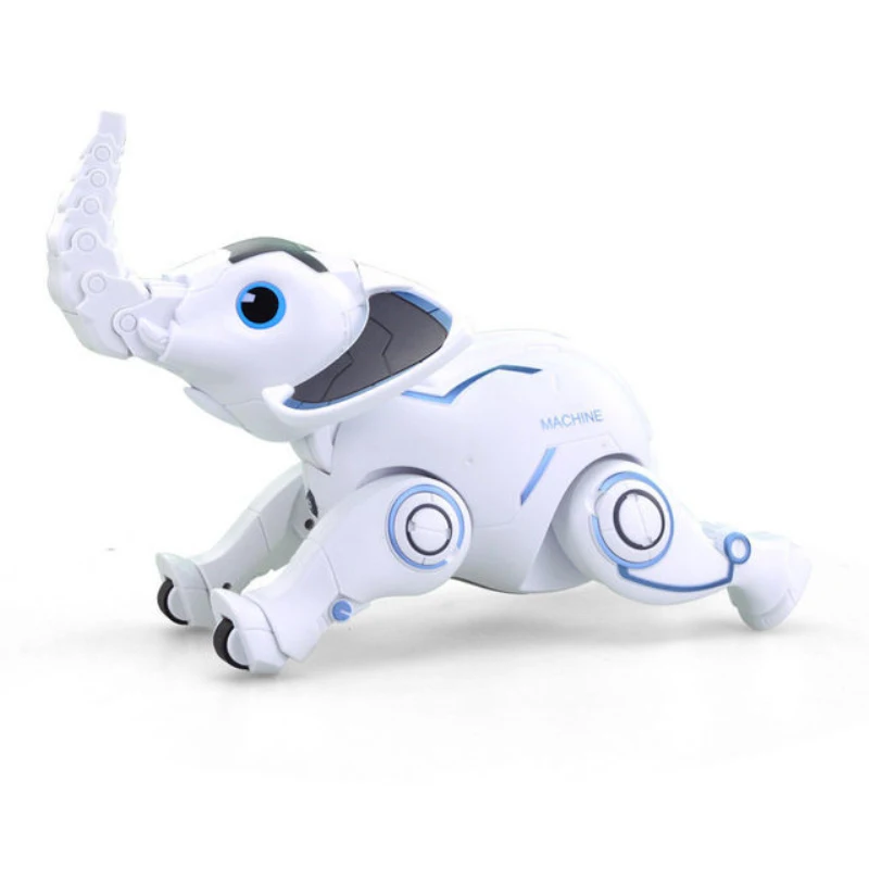 Remote Control Animal toy Bionic intelligent Dumbo Can Walk Stand Upside Down Sing Dance RC Robot Elephant Toys For Children | Игрушки и