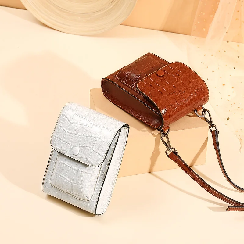 

2020 Shoulder Bag Crocodile Phone Bag Female