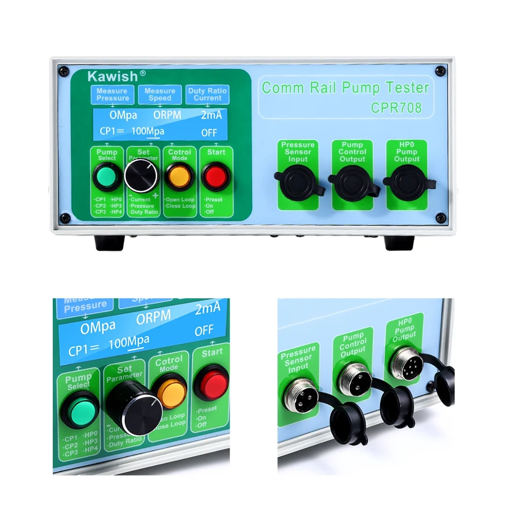 Бесплатная доставка! CPR708 прибор для проверки дизельных насосов с общей топливной