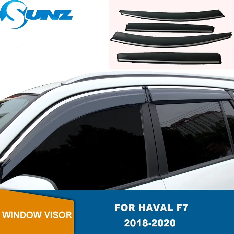 

Дефлекторы боковых окон для Haval F7 2018 2019 2020, защита от дыма, солнца, дождя