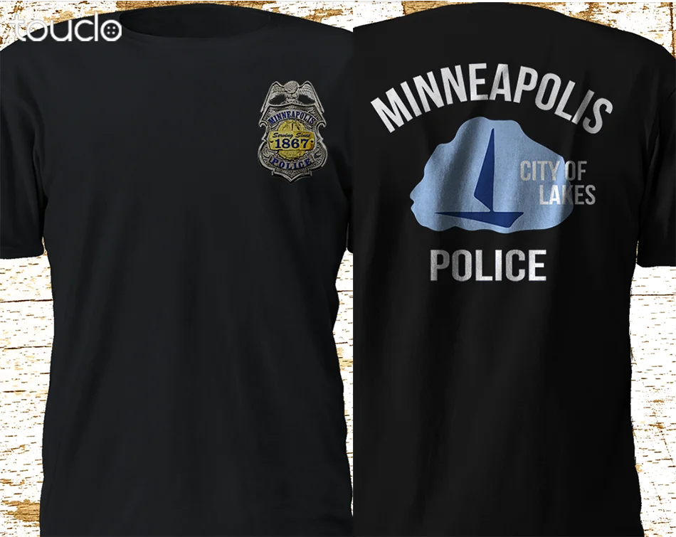 

Minneapolis Minnesota Police Department SWAT Black T-Shirt S-3XL double sided