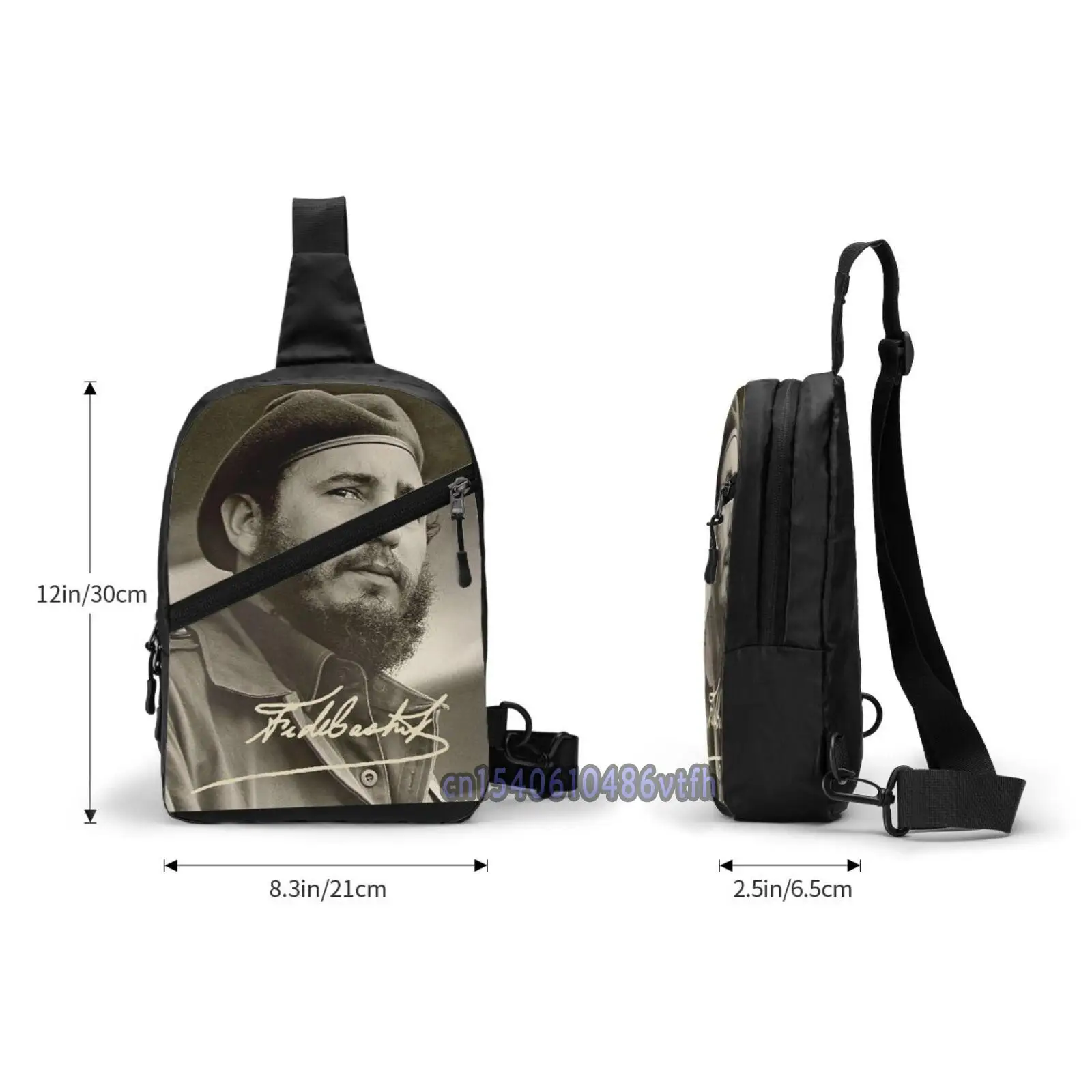 Functional Men Chest Bag Fidel Streetwear Waist Pack Women Black Belt Hip Purse Shoulder Crossbody |