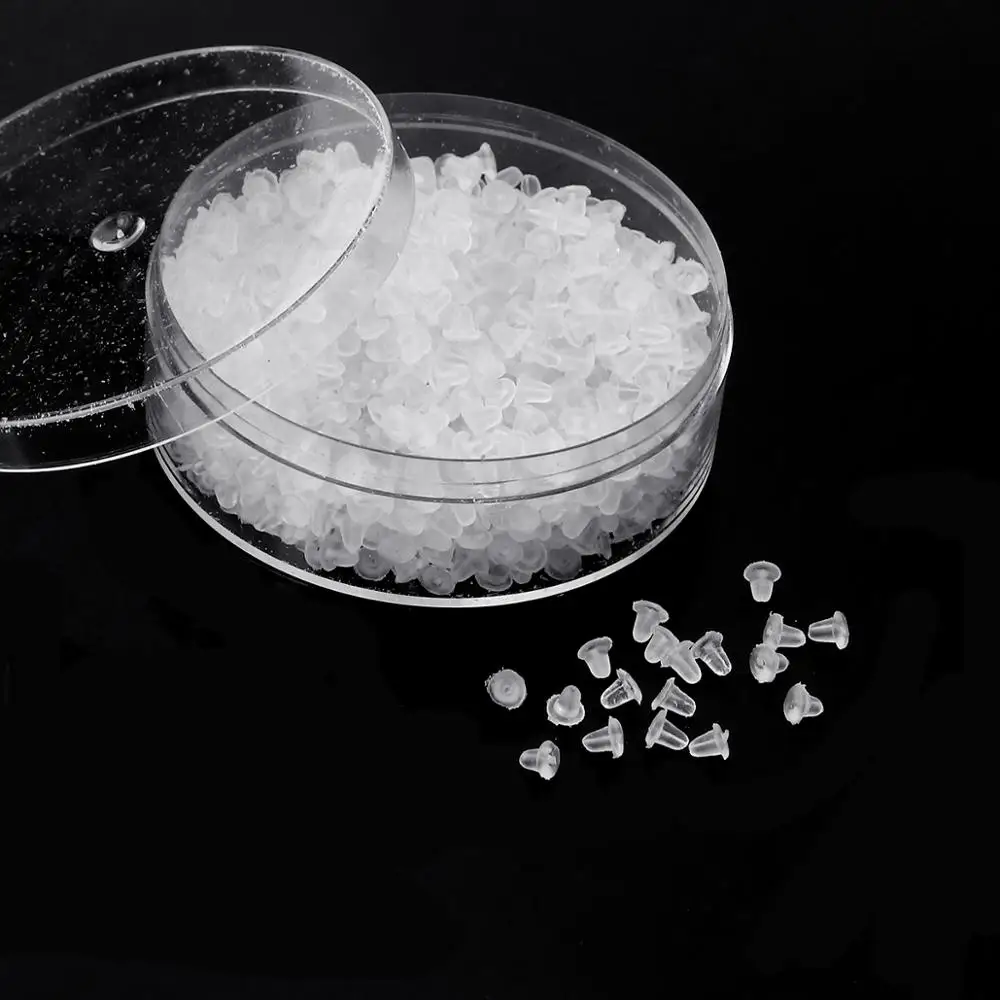 Doreen Box 1 коробка силиконовые резиновые и металлические застежки для сережек