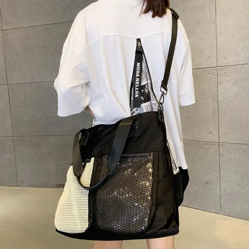 

LANSUXIANG Big Soft Leather Women Bag New Large Capacity Black Handbag Casual Shopper Ladies Hobo Bag Shoulder Sling Bags
