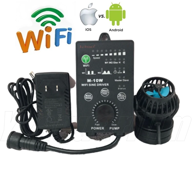 Новый волнообразователь SOW Jebao с Wi-Fi аквариумный рифовый насос технологией