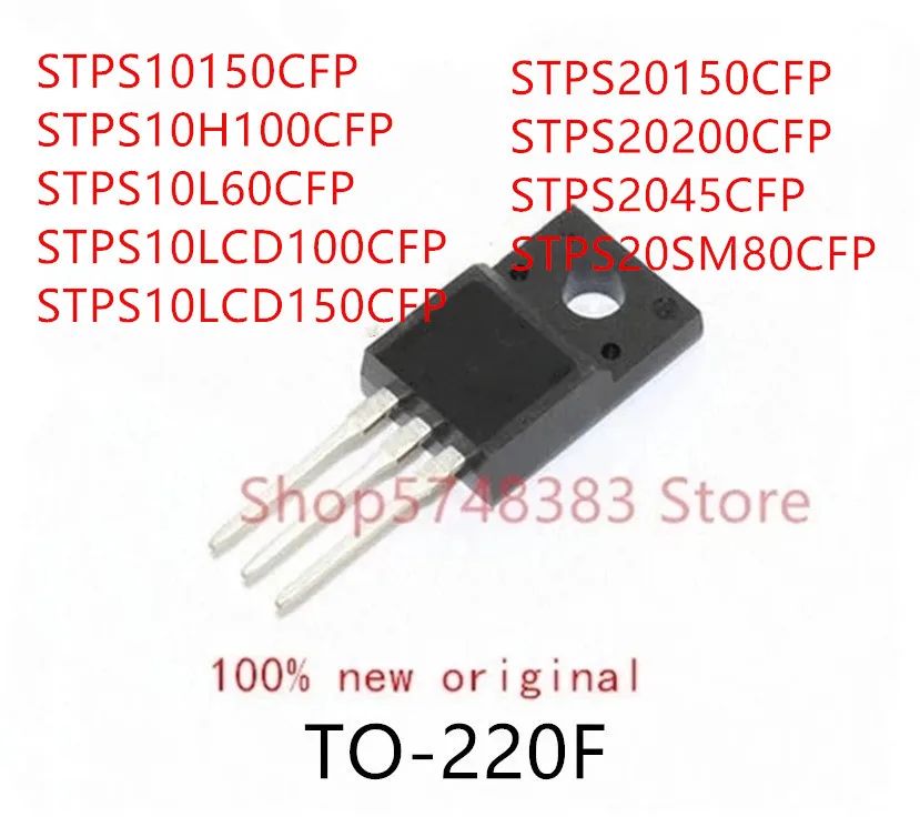 STPS10150CFP STPS10H100CFP STPS10L60CFP STPS10LCD100CFP STPS10LCD150CFP STPS20150CFP STPS20200CFP STPS2045CFP STPS20SM80CFP | Электроника