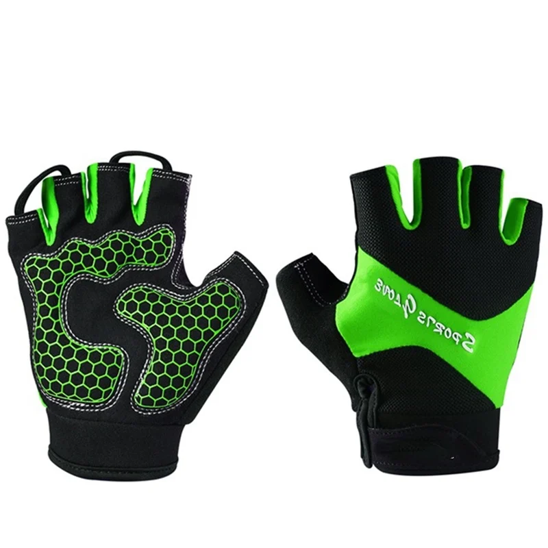 

Cycling Gloves Half Finger Mens Women's Summer Sports Shockproof Bike Gloves MTB Bicycle Gloves