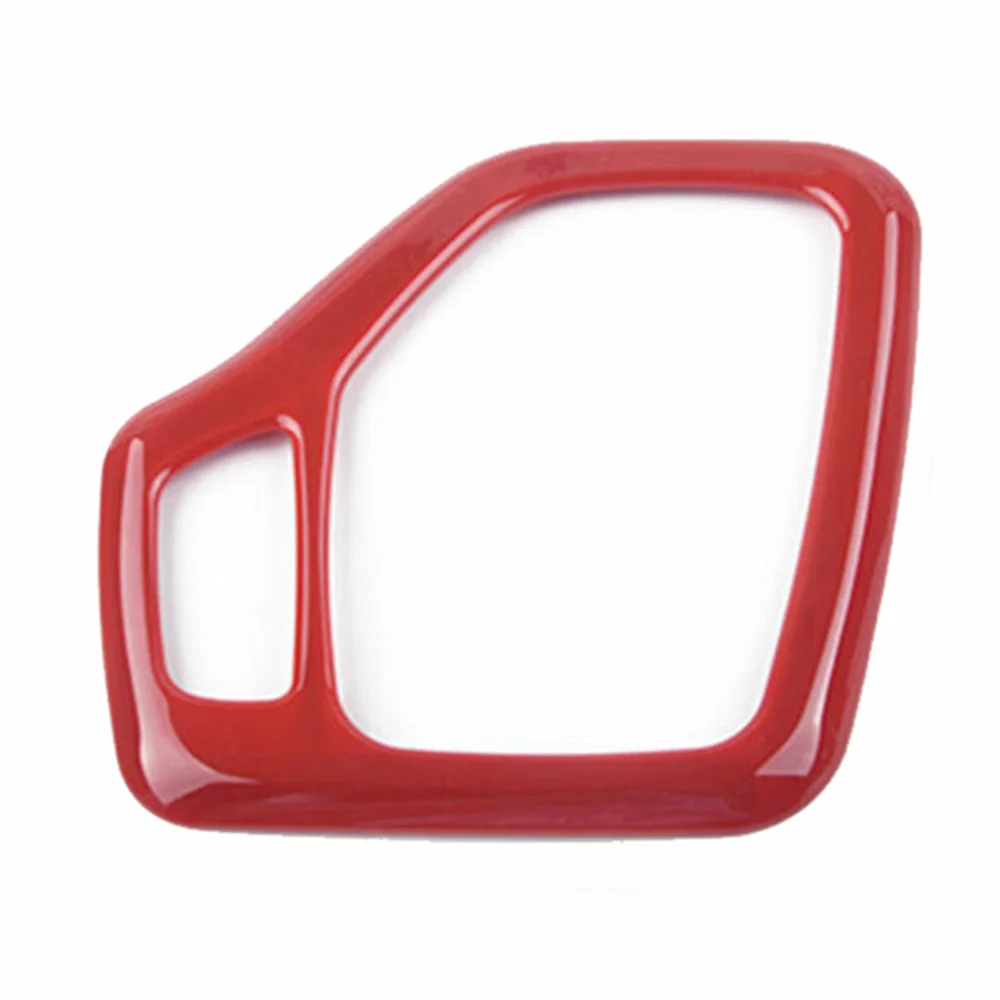 

Interior Gear Frame Cover Trim 1pc Chrome Red For Jeep Cherokee 2014-2018