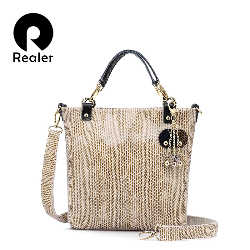 Realer сумки для женщин женская сумка кросс боди высокого качества модные