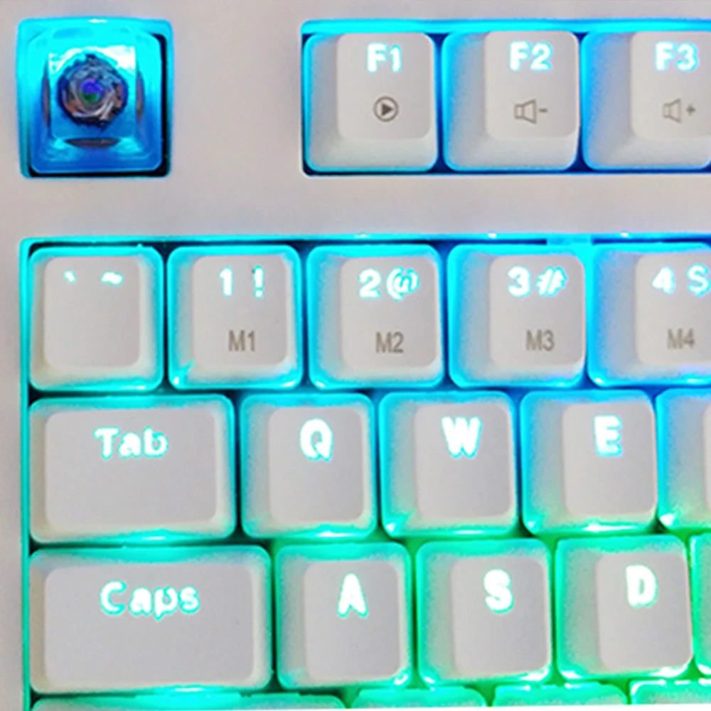 Pandora Planet смоляная Крышка для ключа с подсветкой для Cherry Mx механическая клавиатура ручной работы Fuji Mount Sky светящаяся крышка DIY клавиатура