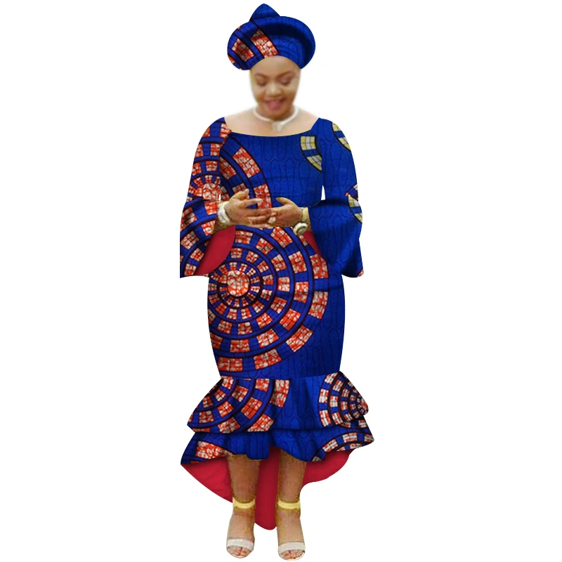 plus size women clothing Maxi Dress Dashiki african dresses for women in african clothing cotton party dress 4xl other WY3187