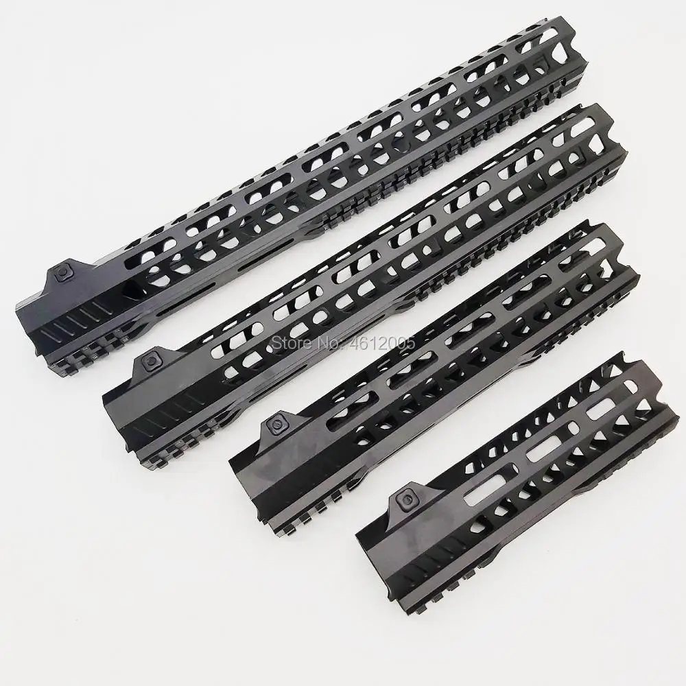 MLOK handguard Free Float Super Slim ar 15 Handguard Quad Rail стальная гайка. 223 для AR 15 M4 M16 7 10 12 13,5 15 дюймов