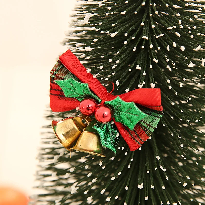 3 шт. креативные елки с красным бантом украшения безделушки Новогодние Санта