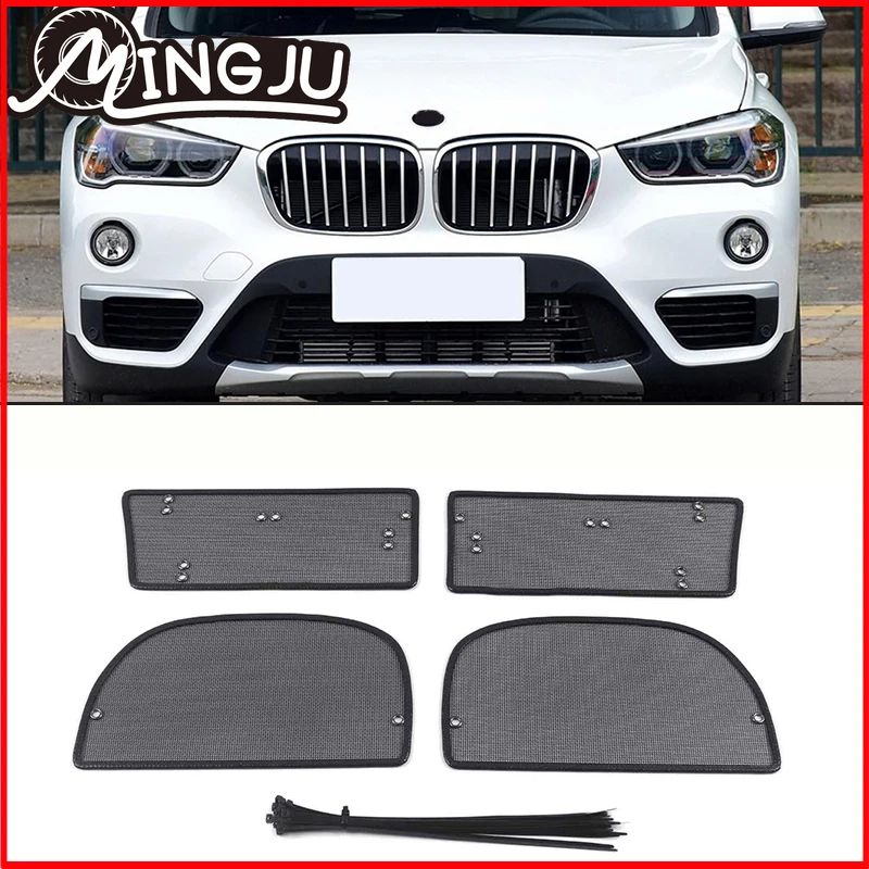 

For BMW X1 F48 2017 2018 2019 2020 2021 Car Accessories Front Grille Insert Net Anti-insect Dust Garbage Proof Inner Cover Net