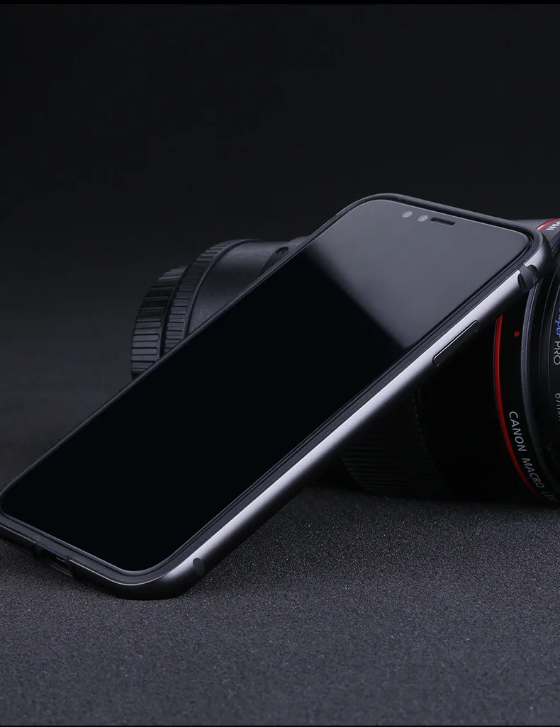 Lofter алюминиевый бампер для iPhone X металлическая рамка Полная защита чехол сплошной цвет чехол для телефона TPU силиконовый чехол Capinha Coque