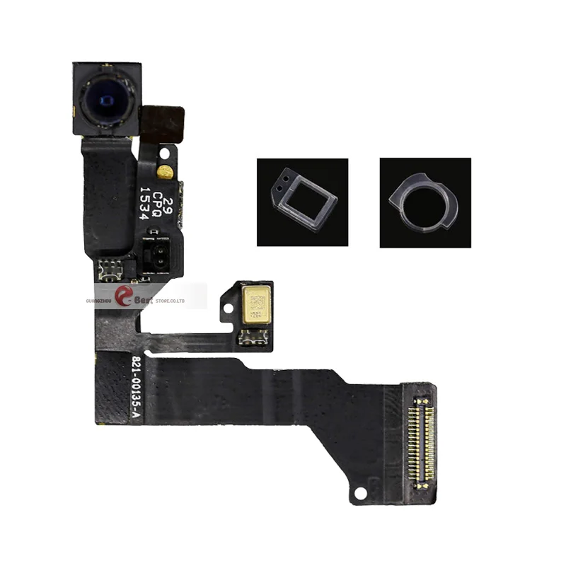 For 6S Высокое качество фронтальная камера кольцо держатель для iPhone 5 5S 5C 6S 6 Plus фронтальная камера объектив правый датчик приближения гибкий кабель - Цвет: For 6S