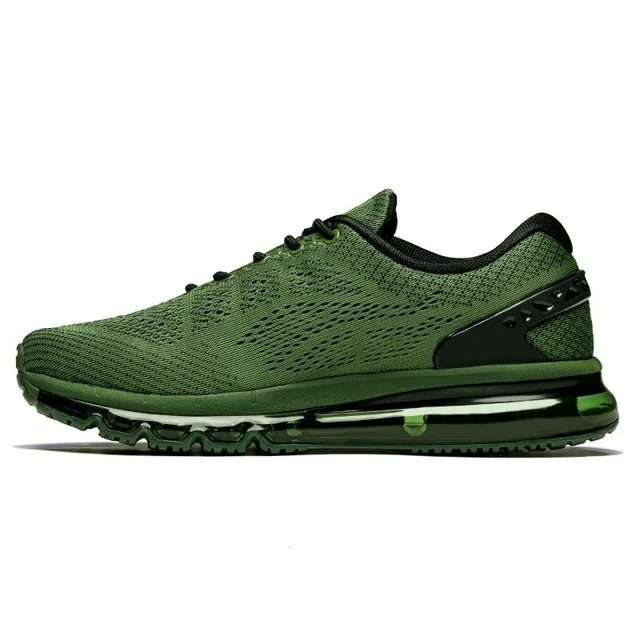 Army Green ONEMIX, мужские кроссовки для бега, крутой светильник, спортивная обувь для мужчин, с наклонным язычком, кроссовки для бега на открытом воздухе, обувь для прогулок, размер 39-47 - Цвет: Army Green