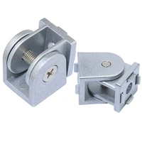 2pcs 1pcs zinc alloy flexible pivot joint connector for aluminum extrusion profile 2020 3030 4040 series slot 68mm