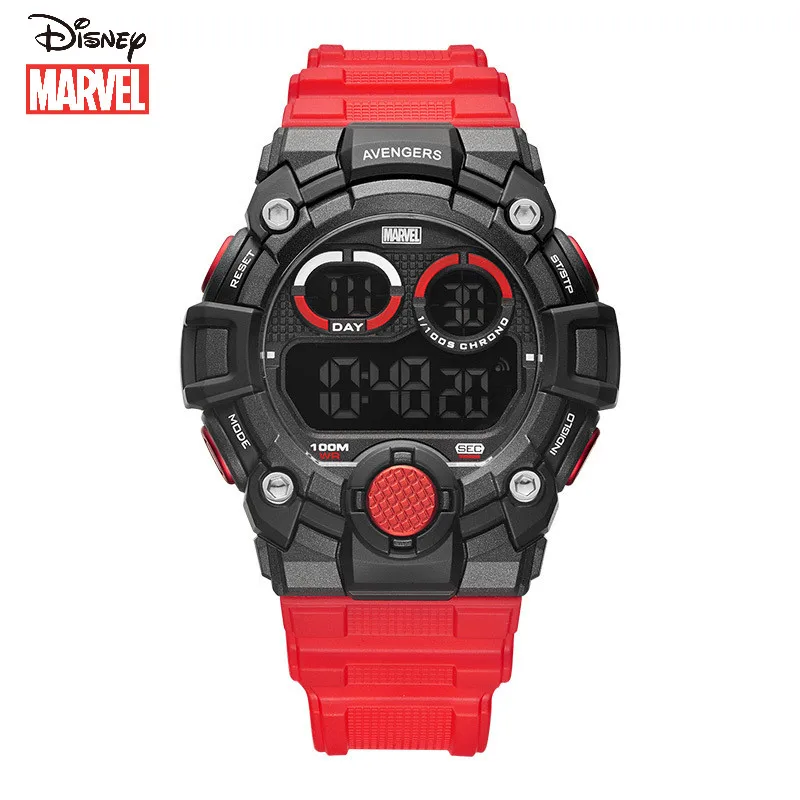 

2021 Marvel brand children's smart wrist digital waterproof electronic watch children's electronic clock for girls