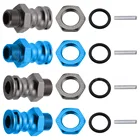 4 шт.лот, шестигранные алюминиевые ступицы для колес диаметром 8 мм, 17 мм, 23 мм