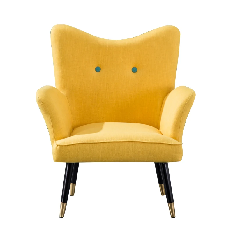 Скандинавский одиночный диван минималистичный для отдыха Ins светильник