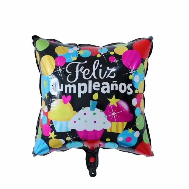 

50pc 22inch Feliz Cumpleanos Spanish Balloon TE AMO Helium Ballon Happy Birthday Party Wedding Air Globos Valentine's Day Baloes