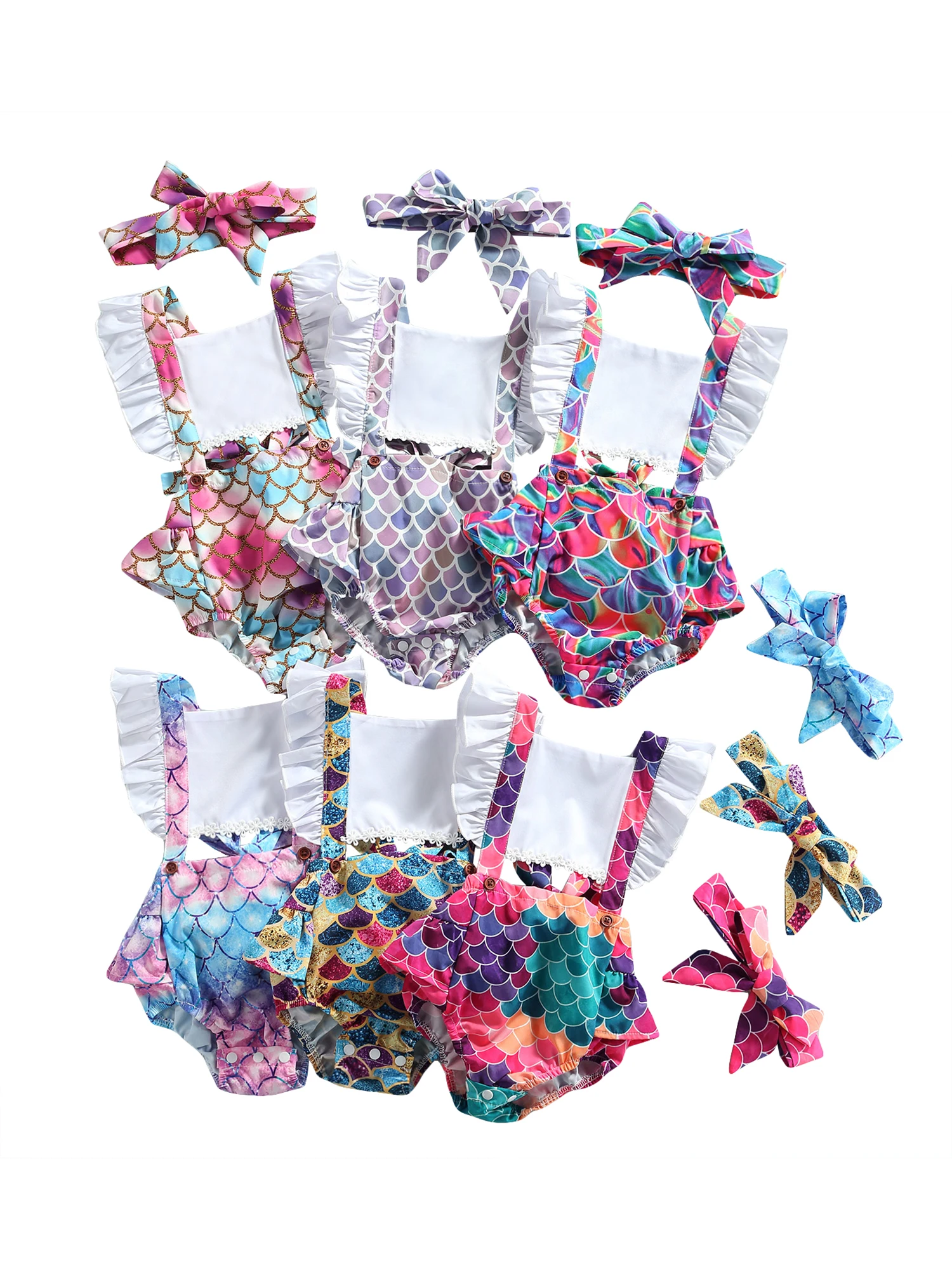 Новый Повседневный Комбинезон для маленьких девочек с рукавами мушками модные