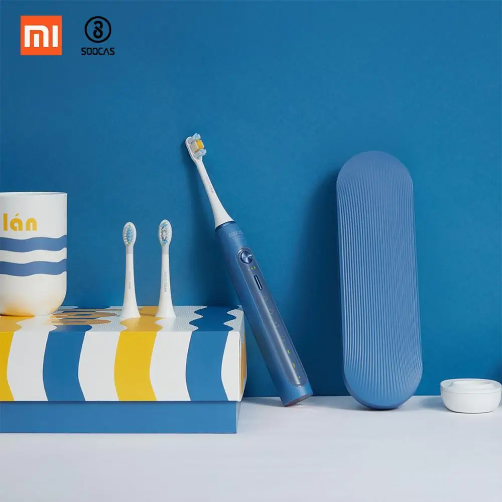 Xiaomi зубная щетка SOOCAS X5 электрическая зубная щетка звуковая электрическая зубная щетка USB перезаряжаемая NFC автоматическая зубная щетка