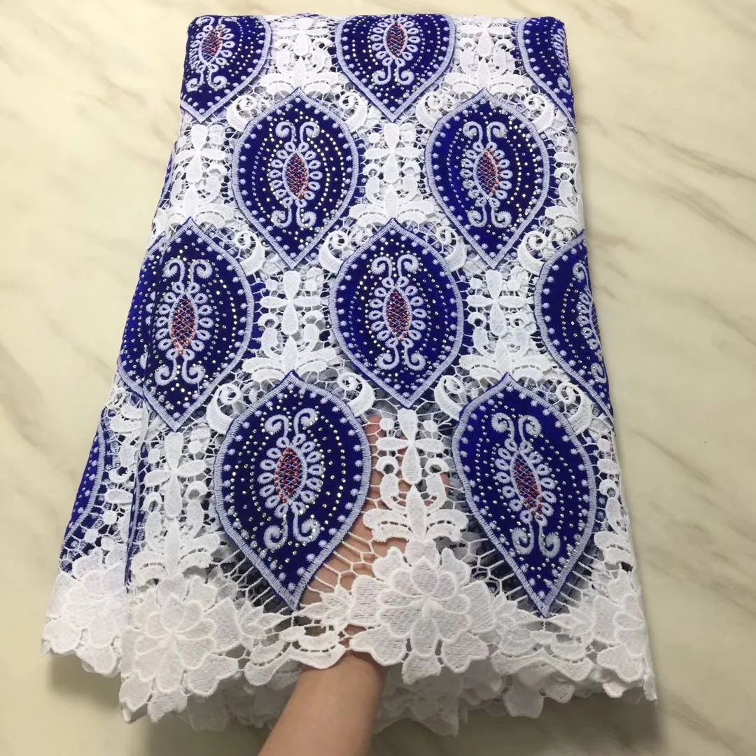

2018 Latest Van gogh's Starry Sky Lace High Quality African Laces Fabric For Wedding Dress French Lace Fabric With Beads