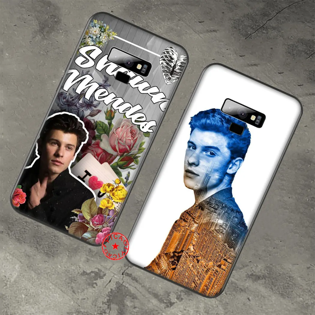 Черный мягкий силиконовый чехол Singer Shawn Mendes для samsung Galaxy A70S A20E A2 J4 J6 Plus Core J7 Duo J8 TPU |