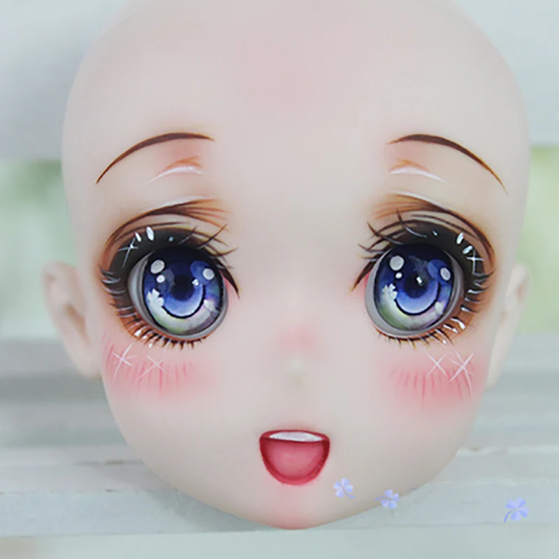 Allaosify 1/3 1/4 BJD SD DD кукла с нажимными мультяшными глазами 14 16 18 20 22 24 мм | Игрушки и