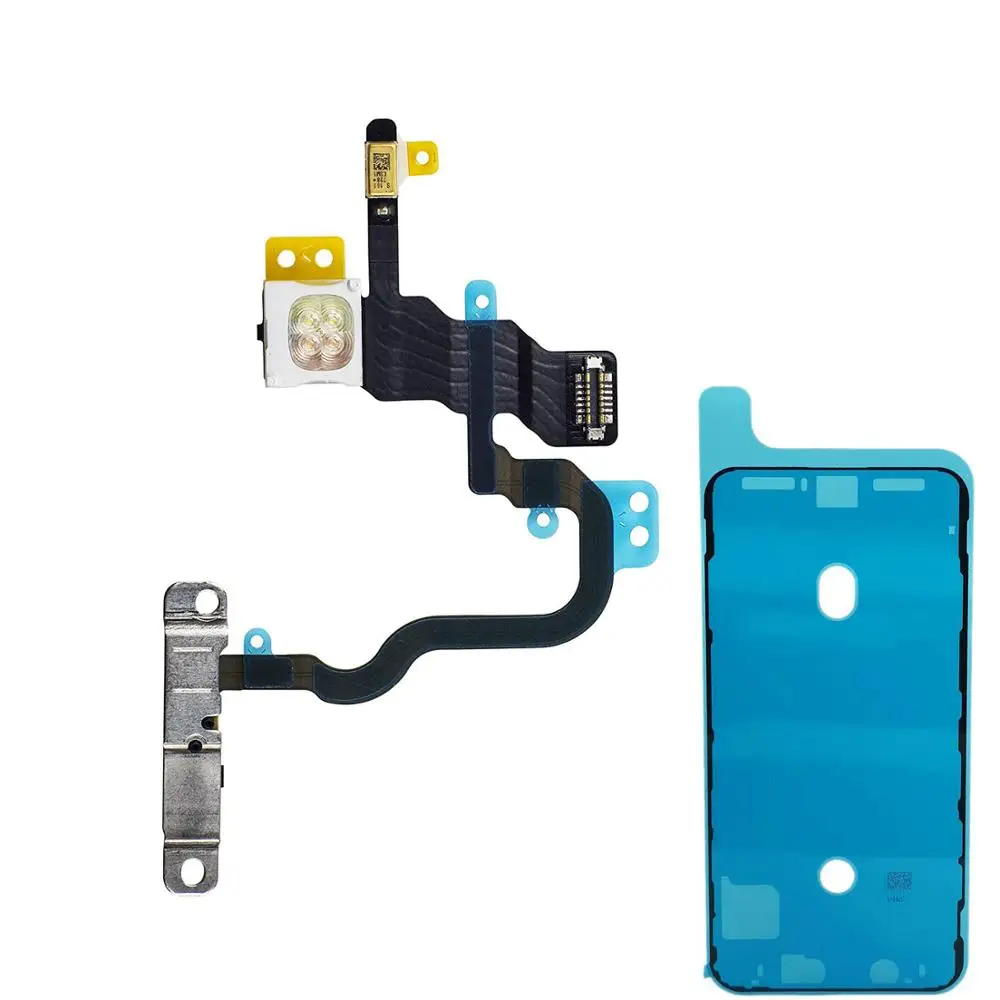 2 шт./компл. для iPhone X с включением и светодиодной подсветкой гибкий кабель в сборе