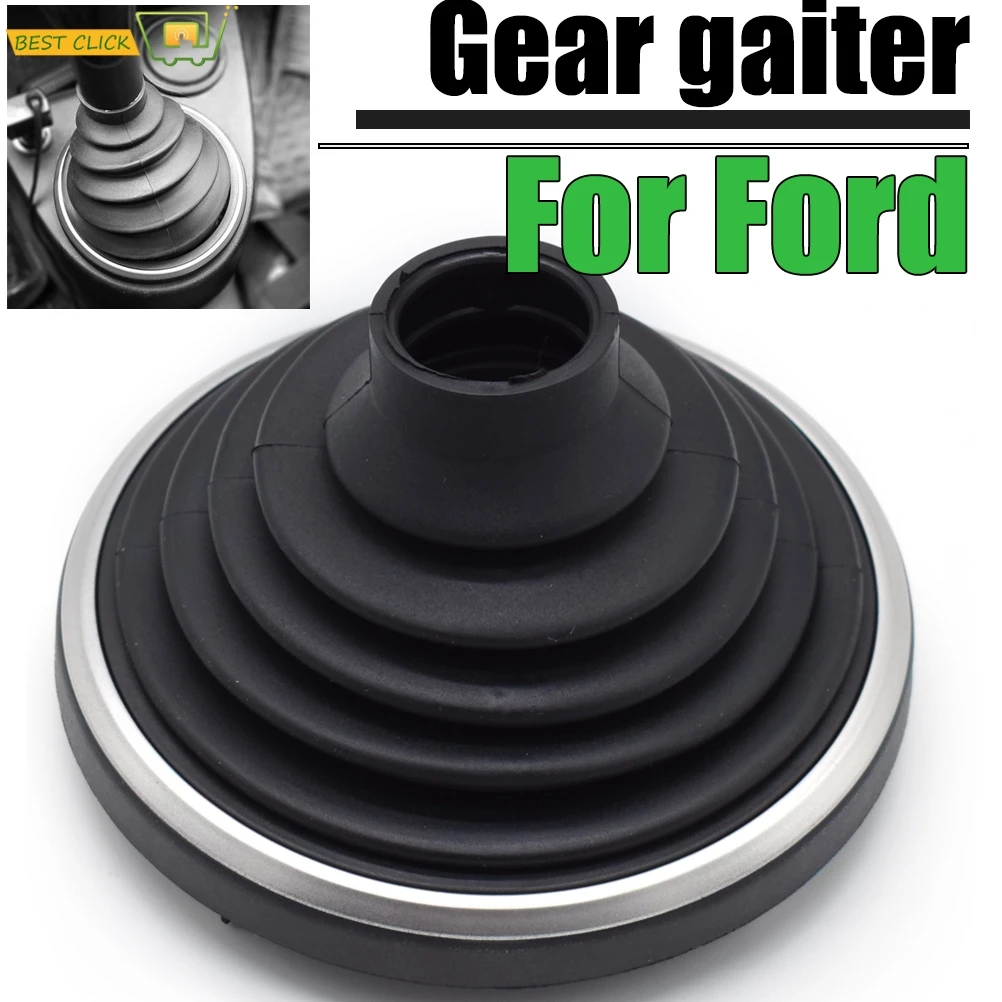 

Gear Shaft Rubber Gaiter For Ford Fiesta Fusion Gear Shift Knob Gaiter Boots Bottom Frame Dust Cover Black 2004 2005 2006 2007