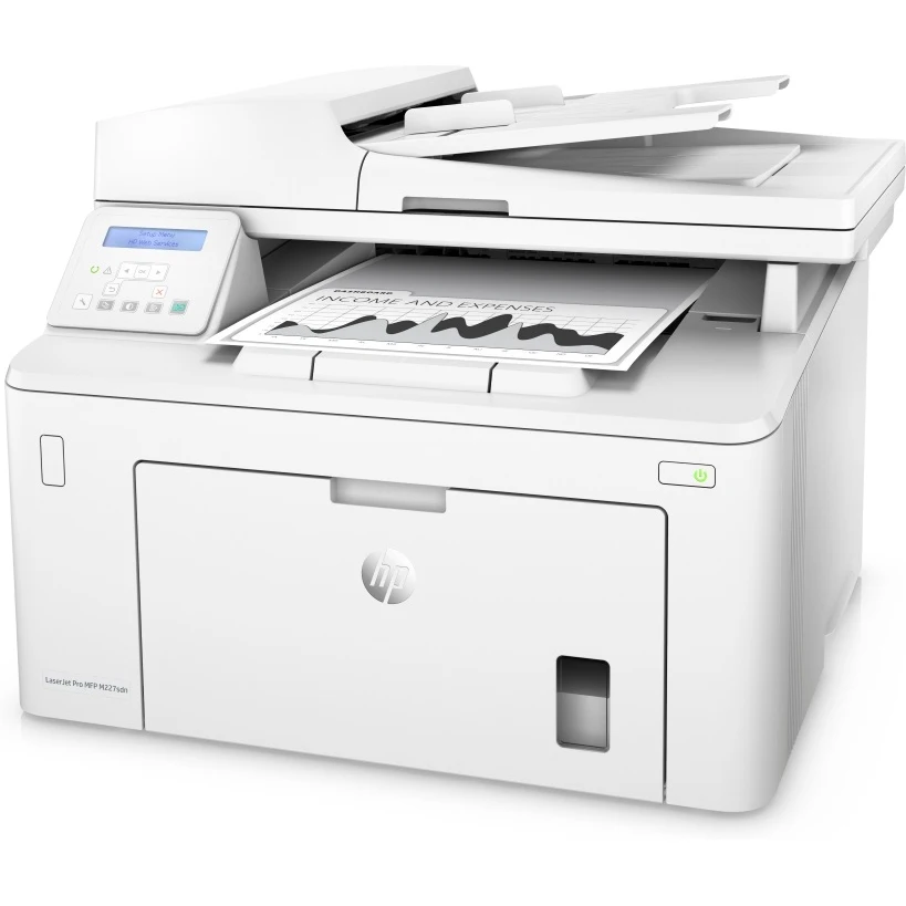 МФУ лазерный HP LaserJet Pro M227sdn /A4 / принтер /сканер /копир /1200dpi/ 28ppm/ 256Mb/ Duplex/ ADF/ Network/ USB -