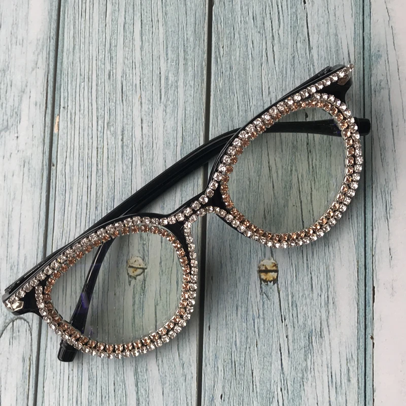 Очки солнцезащитные женские кошачий глаз с прозрачными линзами|Женские очки| |