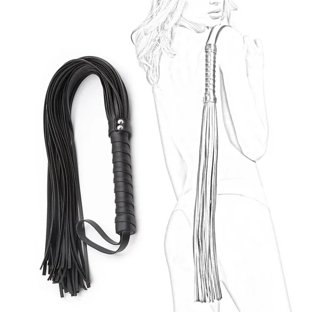Slave Soft Leather Whip Adult Games BDSM Flogger Bondage Gear Sex Toys Flirt Couple Erotic Fetish Stimulates Queen Whips Cosplay 1