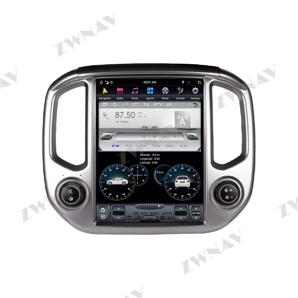 

For Ford GMC Canyon/Chevrolet Colorado 2015+ Tesla Screen Car Multimedia Radio Stereo Player GPS Navigation Head unit Android 9