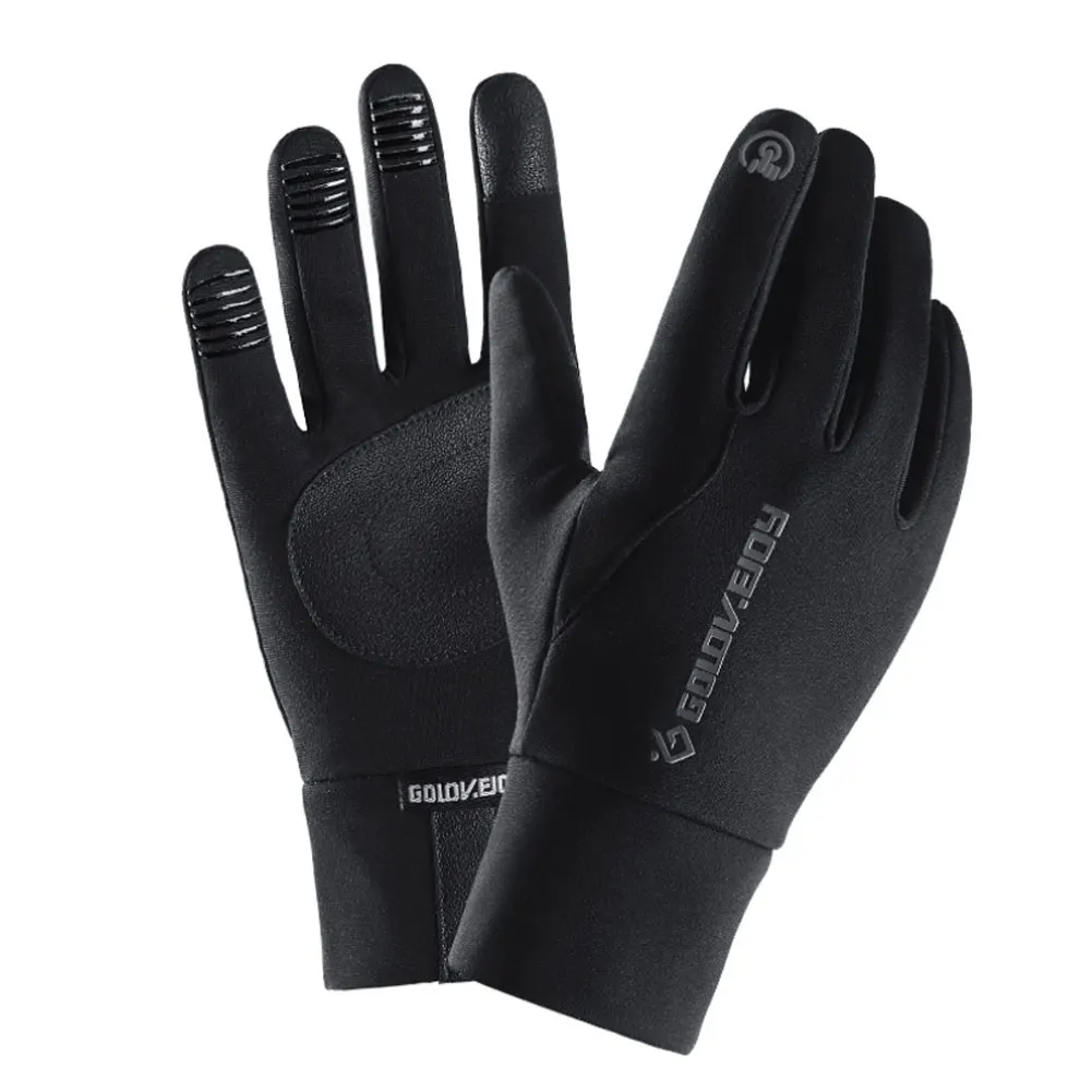 

Warm Gloves Waterproof Winter Men Touch Screen Palm Leather Non-Slip Motorcycle Gloves Women Thick Sports Fishing 2020 Hot Sale