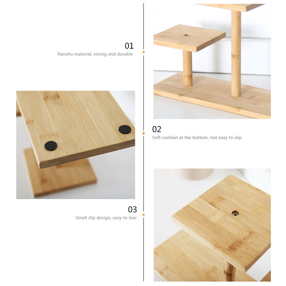 3 Уровня подставка для растений стола цветочный горшок держатель сочные растения