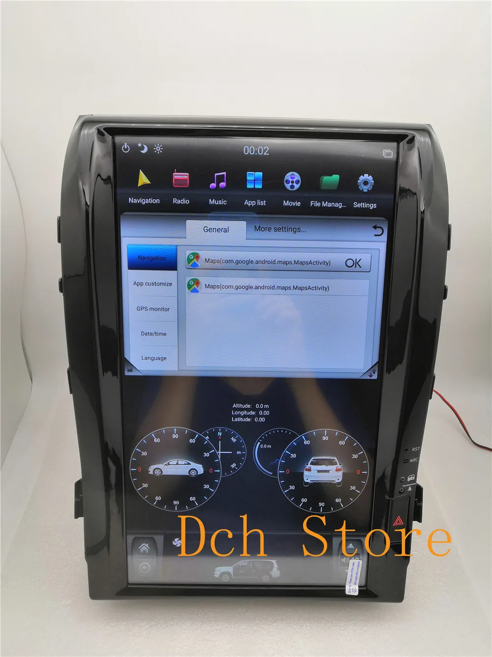 1" tesla стиль Android автомобильный 8,1 dvd-плеер для Toyota Land Cruiser landcruiser LC200 2007- PX6 CARPLAY радио gps навигация