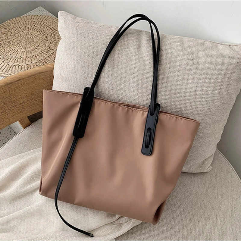 

Women PU Leather Tote Shoulder Bag Handbag Purse Phone Wallet Pouch with Zipper Shopper