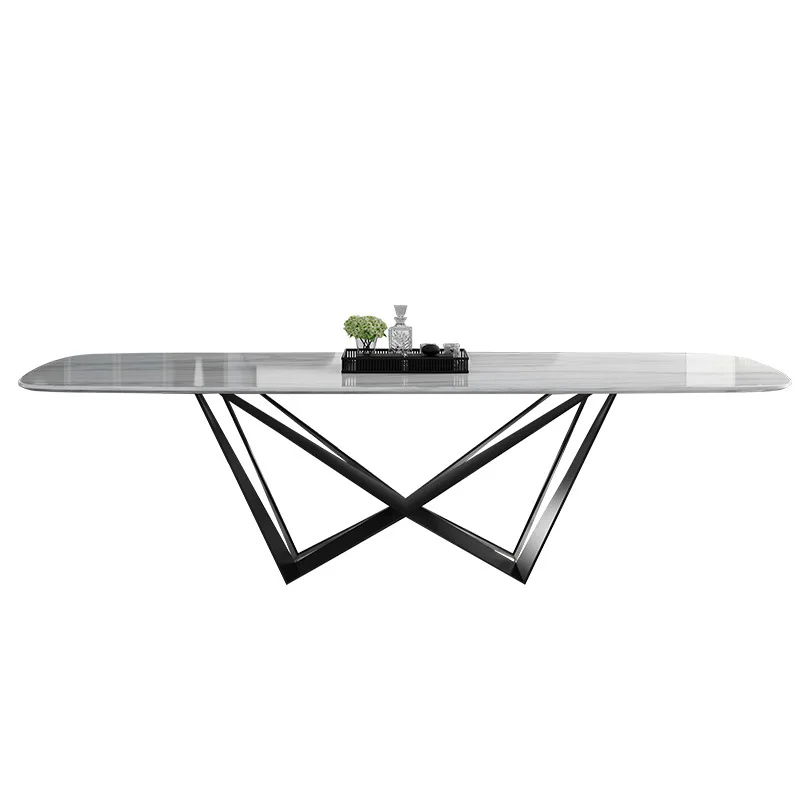 

Scandinavian minimalist modern living room marble coffee table
