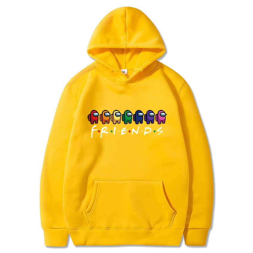 

Mens Hoodie Harajuku Men Women Friends Print Hoodies Pullover Cool Letters Elegent Unisex Sweatshirt 2020 Casual Tops men hoody