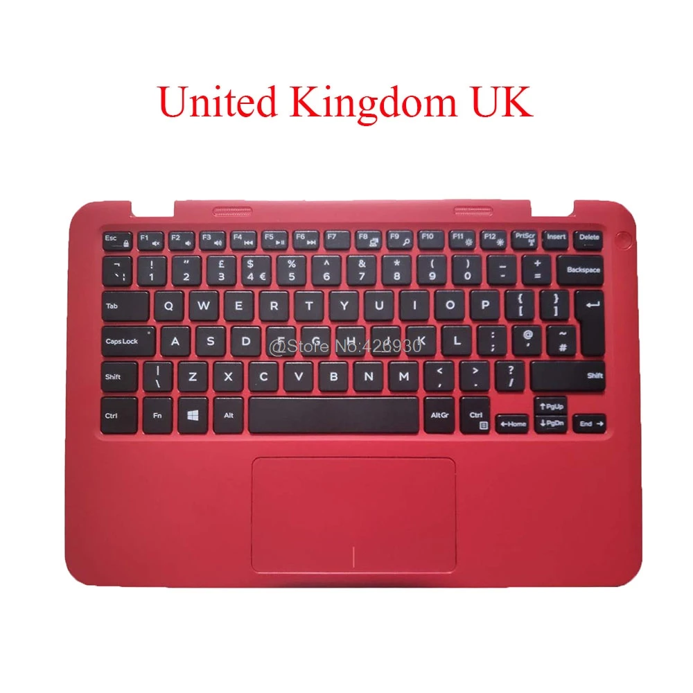 Подставка для рук ноутбука DELL Inspiron 11 3162 3164 P24T 059W2V 59W2V 0VMWH1 VMWH1 Великобритания с