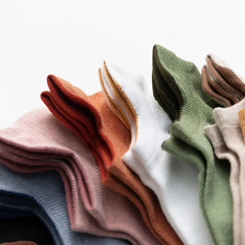 2020hot продаж среди женской короткие удобные хлопковые носки каблук износостойкий