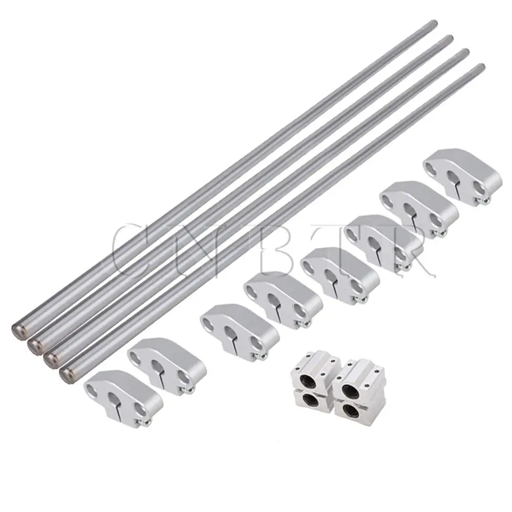 CNBTR 8 мм диаметр вертикальный Линейный шарикоподшипник 40 см оптическая ось набор