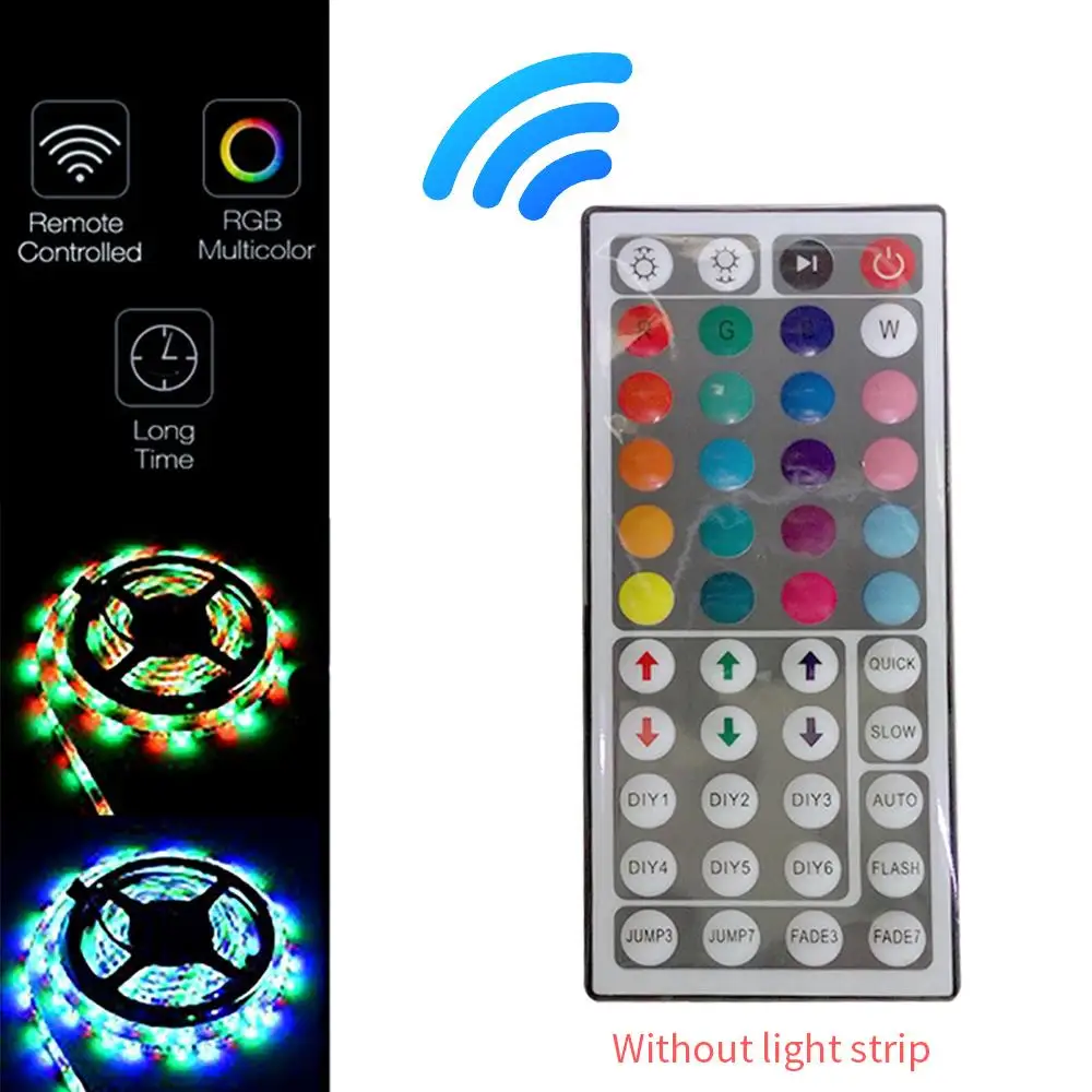 

Light Controller LED Strip Halloween with Remote Control 44-Key Remote Control 10M Decoration No Waterproof Christmas Led Strip