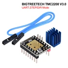 Драйвер шагового двигателя BIGTREETECH TMC2208 V3.0, запчасти для 3D-принтера TMC2130 TMC2209 для SKR V1.3 V1.4 MKS SGEN Ramps 1,4 MINI E3